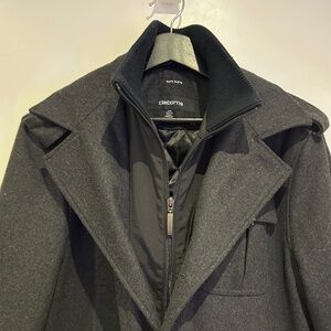 Claiborne wool blend coat